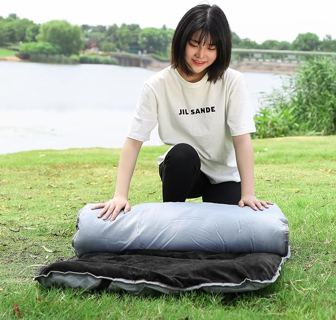 Sleeping Cot Pads (75" x 28") with Elastic Straps Portable for Outdoor & Hiking, Cotton Soft Thick Camping Cot Pad,Waterproof