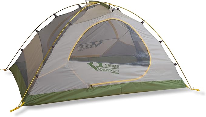 Mountainsmith Morrison EVO Tent - 3-Season Waterproof Tent with Footprint for Camping
