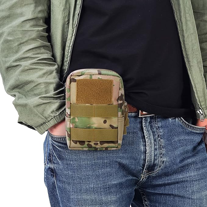 Gogoku 4-Pack Molle Pouch Tactical Molle Pouches Compact Utility EDC Waist Bag Pack