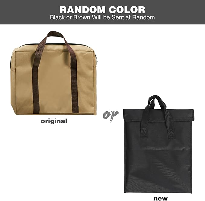 REDCAMP 17" Large Folding Campfire Grill 304 Stainless Steel Grate, Heavy Duty Portable Camping Grill with Carrying Bag for Outdoor Cooking Backpacking Hiking Picnics BBQ