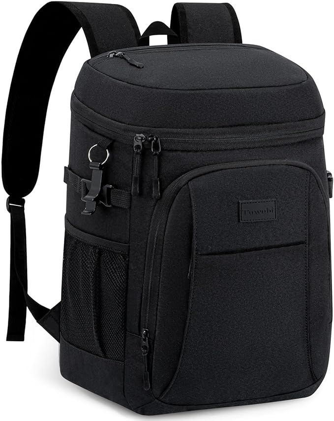 Tuwubi Cooler Backpack 35/42 Cans, Backpack Coolers Insulated Leak Proof for Men Women, Waterproof Soft Sided Lunch Camping Beach Travel Ice Chest Backpack Cooler Bag