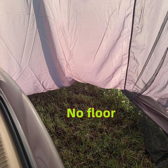 SUV Tent Van Camping Nomadic Camper Sleeping Take Shower or Change Clothes in Vehicle Water-Repellent and Lightweight Portable Bag Set up Size: L.W.H: 148x148x230 Centimeters