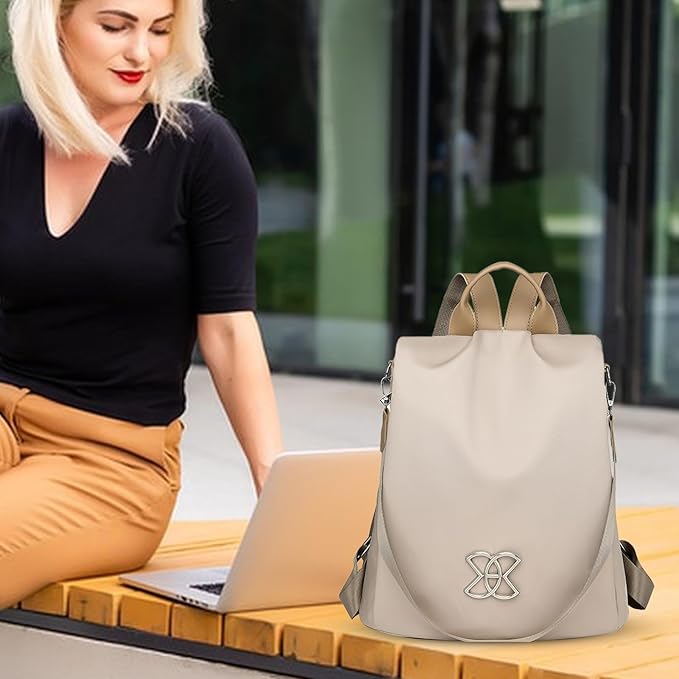 Anti Theft Backpack | Large Capacity Backpack | Stylish Crossboody Bag | Waterproof Portable Travel Bag | Lightweight Backpacks Bishe Bags For Business And Leisure Occasions