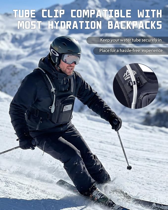 2L-3L Hydration Bladder Kit, 6 in 1 Water Bladder for Hiking Backpack, BPA Free Leakproof Water Storage Bladder with Cleaning Kit, Water Pouch Hydration Pack