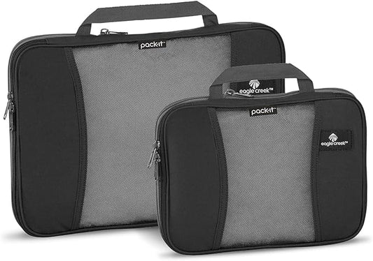Eagle Creek Travel Gear Pack It, Black 2 Pack, One Size