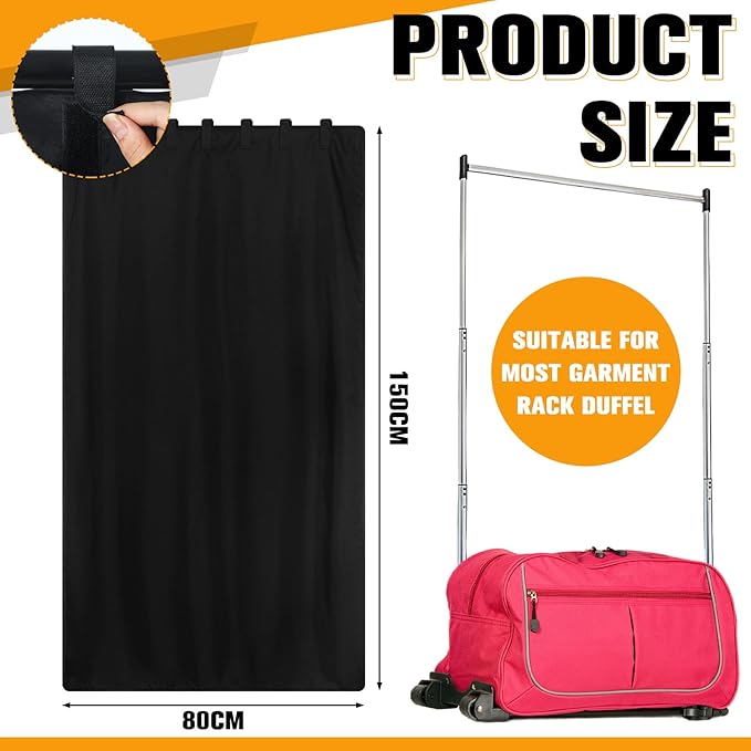 Privacy Curtain for Dance Bag Suitcase Portable Changing Room Privacy Curtain Without Rack Partition Screens for Dancer Backstage Accessories, Camping, Window Shades