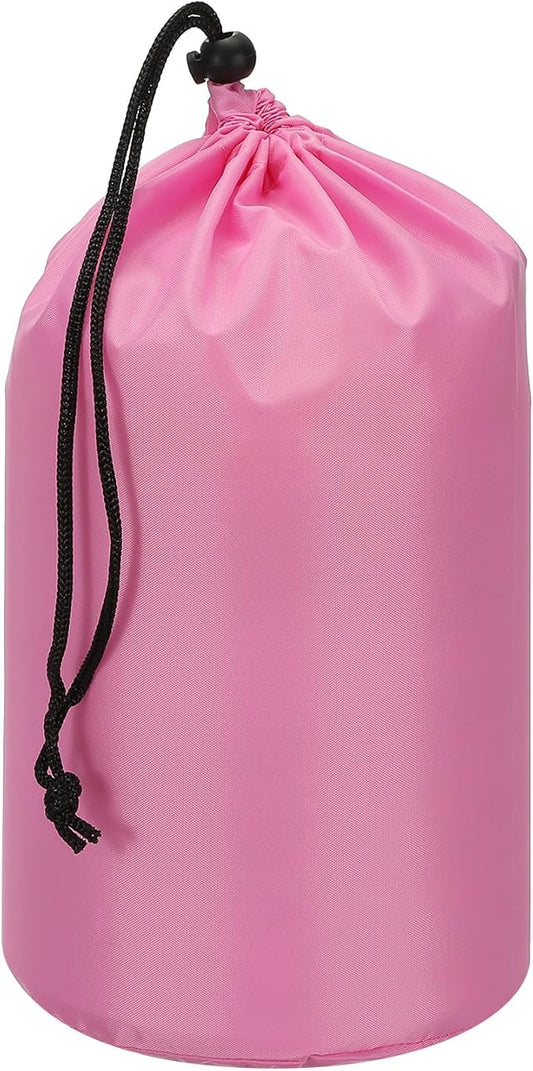 PATIKIL Stuff Sack, Waterproof Outdoor Storage Sack Portable Drawstring Dust Flap Bag Lightweight Sleeping Bag for Camping Hiking Backpacking
