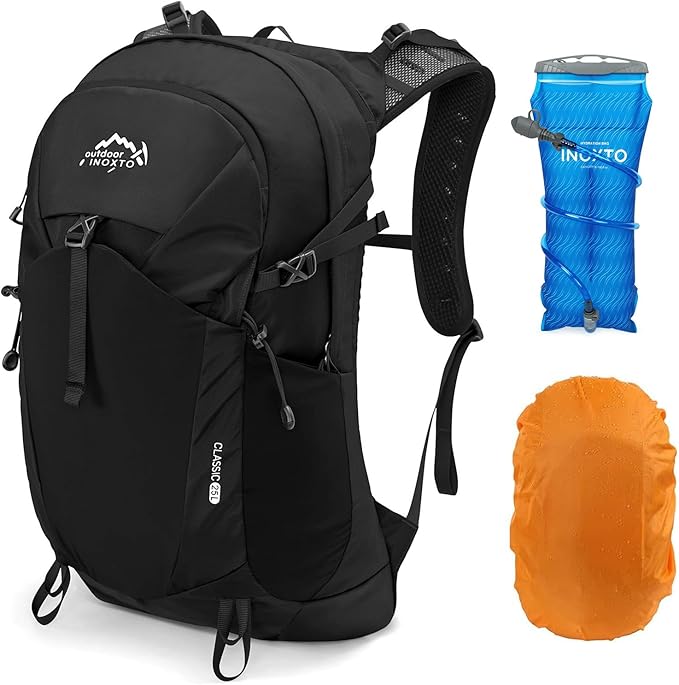 IX INOXTO Hiking Hydration Backpack with 3l Water Bladder for Women and Men 25L Water Backpack for Hiking, Cycling, Climbing, Camping
