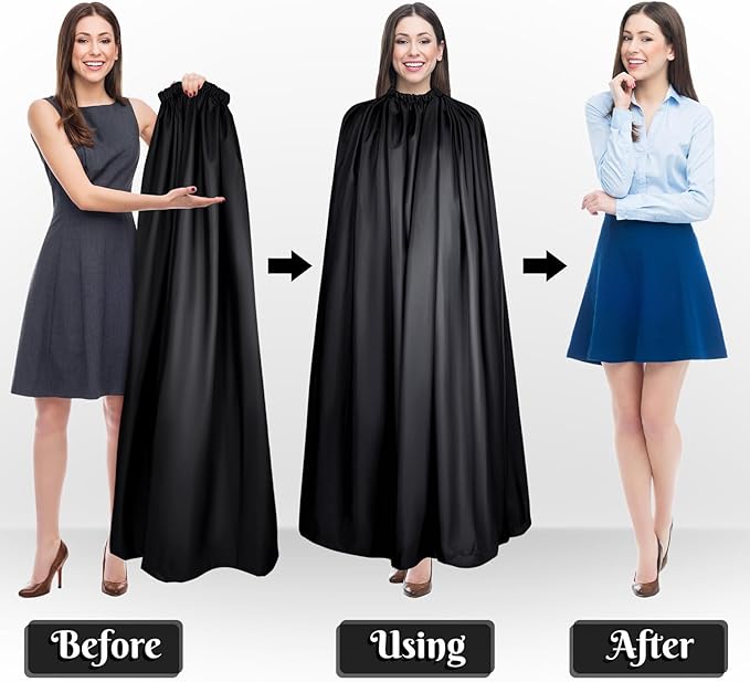 Chuarry 1.4 M Portable Changing Room Thick Changing Cover ups Instant Privacy Shelters Lightproof Beach Dressing Cover for Camping