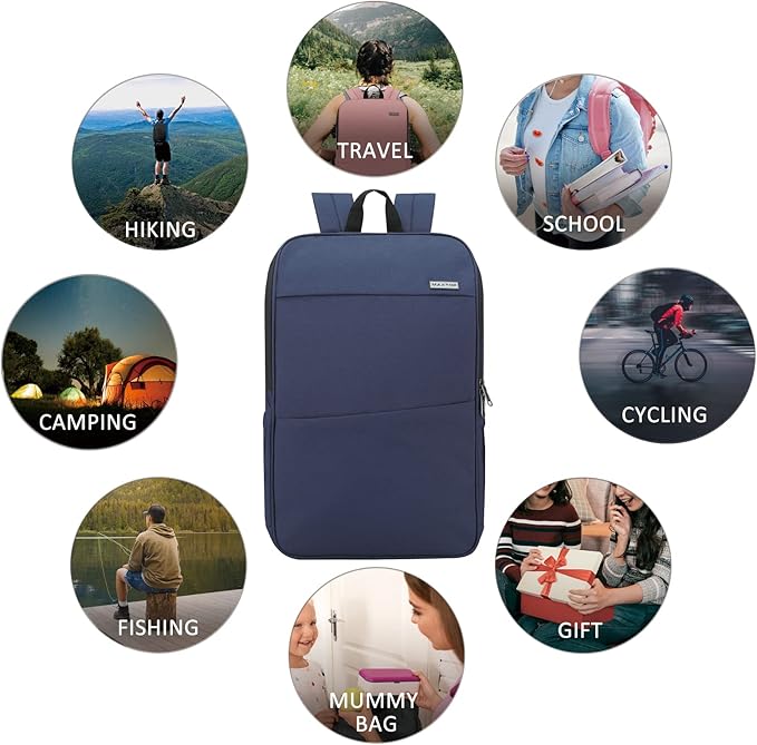 MAXTOP Travel Laptop Backpack with USB Charging Port Anti-Theft[Water Resistant] College Bookbag Fits 18.4 Inch Laptop