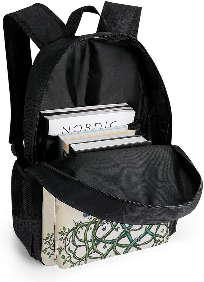 Supdreamc Rucksacks Multipurpose Anti-Theft Big Capacity Bookbag, Dna Tree Of Life Travel Hiking Camping Rucksack With Padded Straps