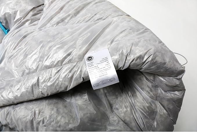 Tiny PRO Series 10D Lightweight 800FP Wearable Down Sleeping Bag Quilt for Backpacking Camping Adult Outdoor Travel Sleeping Bag