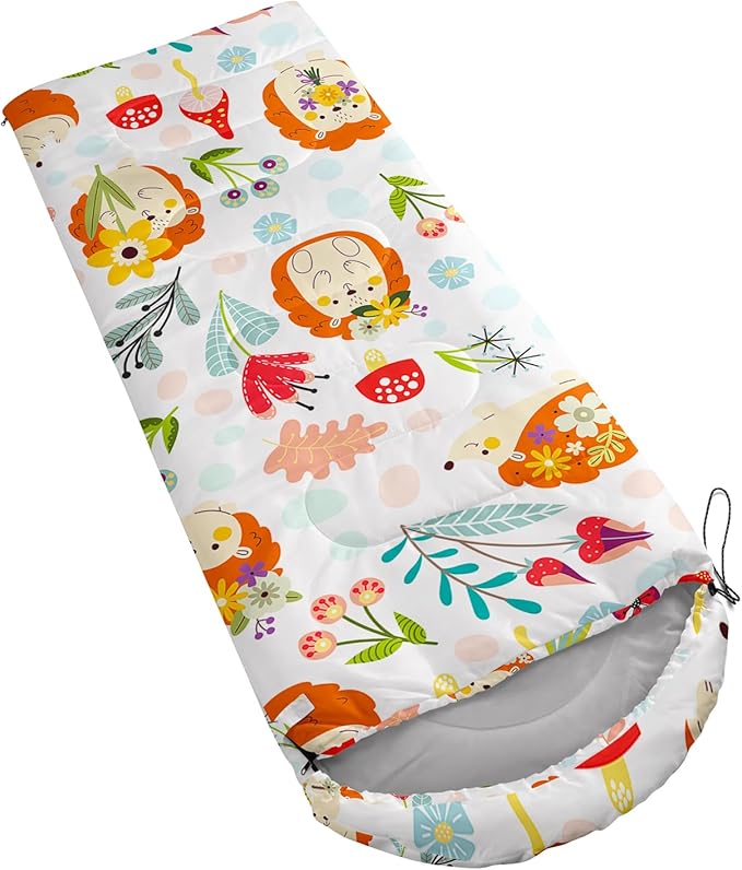 QOOMO Camping Sleeping Bags,3 Season Warm & Cool Weather,Lightweight,Waterproof Sleeping Bags for Adults & Kids,Traveling,and Outdoors,Camping Gear Equipment