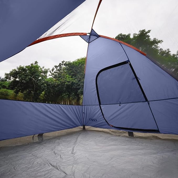 unp Camping Tent 2/3/4/6 Person Dome Tent, Easy to Set Up for Camping, Lightweight Camping Tent, Portable Camping Tent for Outdoor and Backpacking Beaches