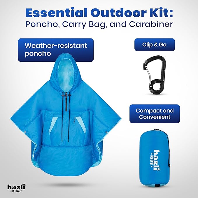 hazli Comfortable Wearable Blanket - Insulated Camping Blanket Outdoor