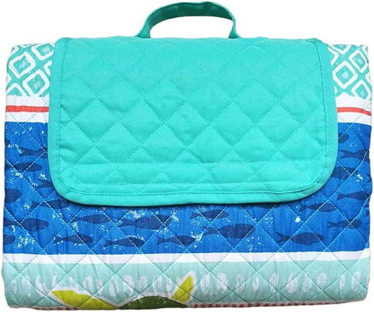 Picnic Blanket Beach Blankets 60 x 70 Inches Foldable Portable Family Outdoor Park Beach Mat for Camping on Grass Oversized Seats Waterproof Durable Sand Resistant Picnic Mat for Kids