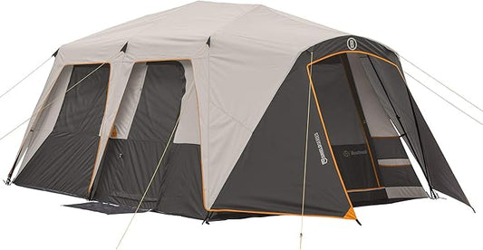 Bushnell Instant Tent | 6 Person / 9 Person / 12 Person Shield Series Instant Tents Cabin Design Perfect for 3 Season Family Camping, Hunting, and Fishing with Fast Setup | Instant Tents, Cabin Design, Family Camping, Hunting, Fishing, Fast Setup