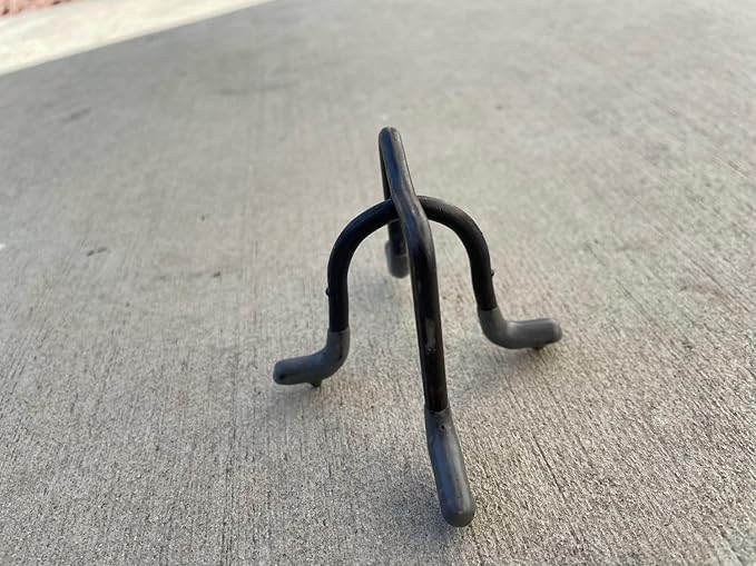 Sandbaggy 2 inch Metal Rebar Support Chairs - Plastic Dipped Legs - Rebar #3 to #5 - Concrete Wire Mesh Stands, Seat for Footings, Slabs, Walls (100, 2")