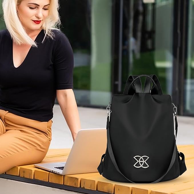Anti Theft Backpack | Large Capacity Backpack | Stylish Crossboody Bag | Waterproof Portable Travel Bag | Lightweight Backpacks Bishe Bags For Business And Leisure Occasions