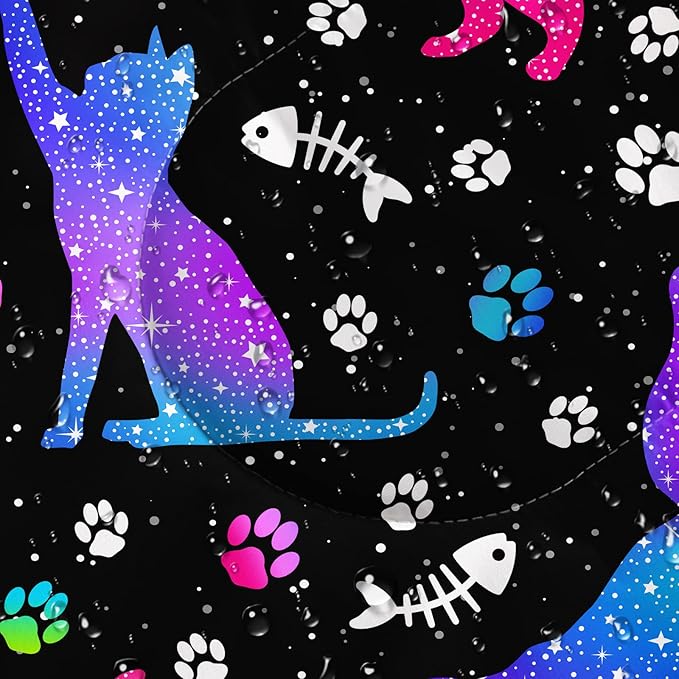 BailiPromise Starry Cat Camping Sleeping Bags,3 Season Warm & Cool Weather,Lightweight Waterproof Sleeping Bags for Adults & Kids,Traveling and Outdoors,Camping Gear Equipment,31x90inch
