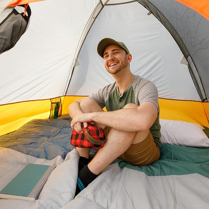 CORE Tent for Family Camping, Hiking and Backpacking | 3 Person / 4 Person / 6 Person / 9 Person Person Dome Camp Tents with Included Tent Gear Loft for Outdoor Accessories