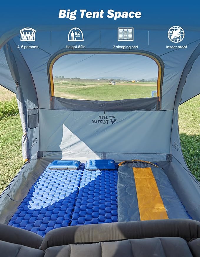 SUV Tent with Rainfly +SUV Air Mattress with Extender