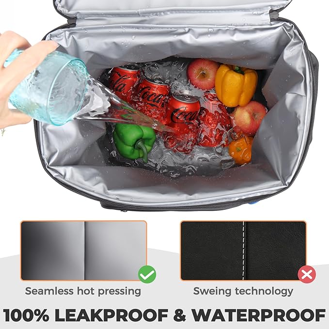 Heytrip Backpack Cooler 36/54 Cans, Insulated Portable Large Leakproof Waterproof Cooler Bag, 20 Hours Cold Retention for Lunch Camping Travel Beach Picnic