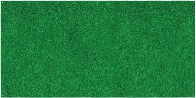 House, Home and More Outdoor Turf Rug - Green - 10 Feet X 20 Feet