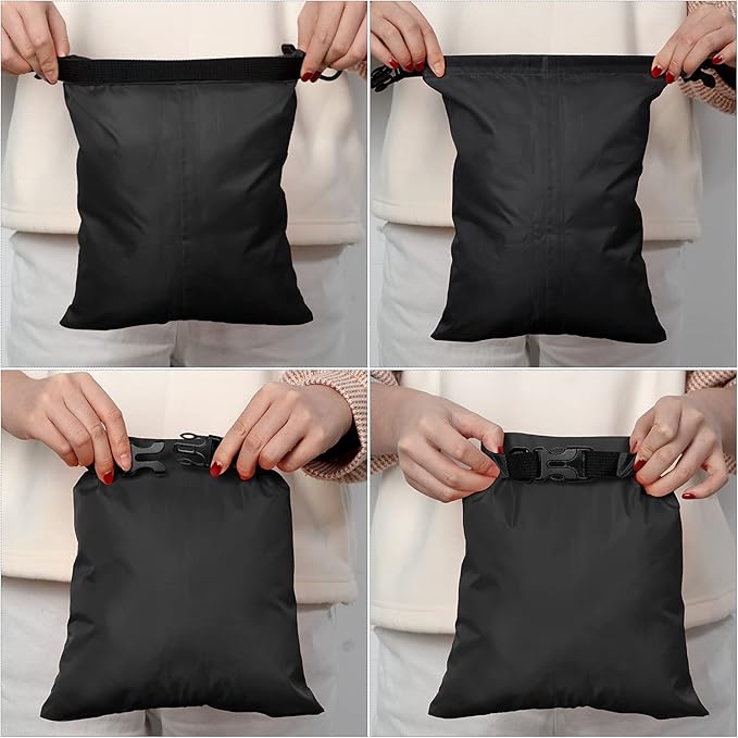 Shappy Waterproof Dry Bag Set 6 Sizes Lightweight Sacks and Long Adjustable Shoulder Strap Outdoor Water Proof Keep Gear Dry Bag Stuff Sacks for Backpacking, Boating, Hiking, Camping