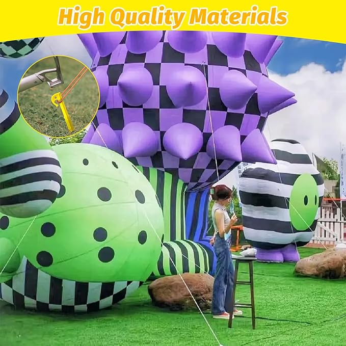 12 Pack Plastic Tent Stakes,5.7 inches, Ideal for Sand, Camping, Backpacking, Beach, Garden, and Lawn use. Durable, Rust-Resistant, and Reliable Support.(Yellow)