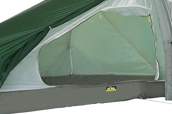 Tatonka Kyrkja 1 Person Tent Waterproof Very Light Tunnel Tent with Small Pack Size Side Entrance and Apse 270 x 125 x 90 cm