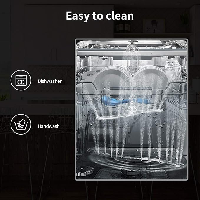 OUTXE 2-Pack Titanium Ultra Lightweight Camping Utensil, Eco-Friendly Spork for Backpacking, Hiking, Outdoors Ice-Crystal Blue.