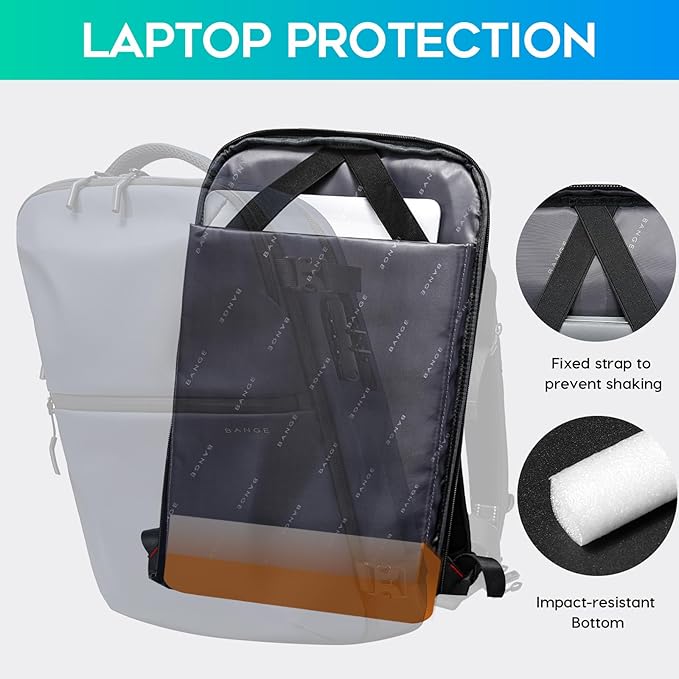 BANGE Stylish Urban Backpack Offers Multiple Compartments and Fashion-forward Design for Modern Lifestyles