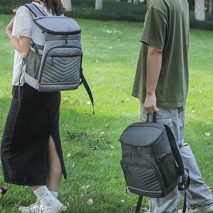 Insulated Leakproof Coolers Backpacks With Regulable Shoulder Straps Thickened Waterproofed Bag for Camping Picnics Beac