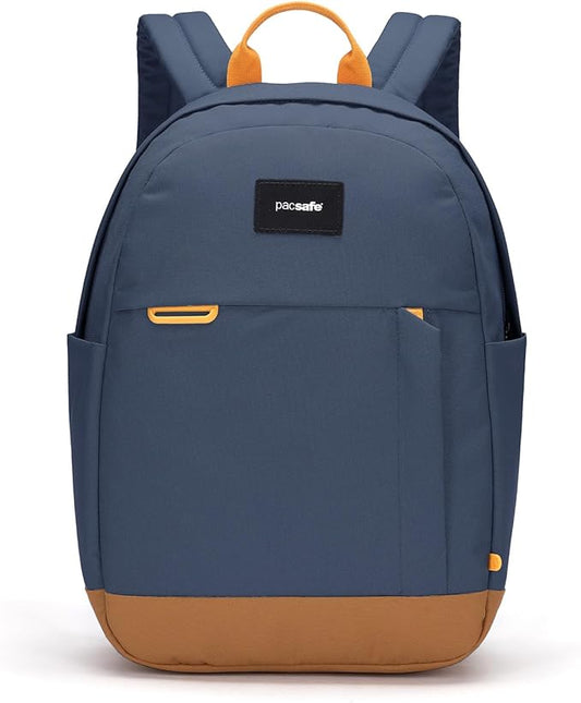 Pacsafe GO 15L Anti Theft Backpack, Coastal Blue
