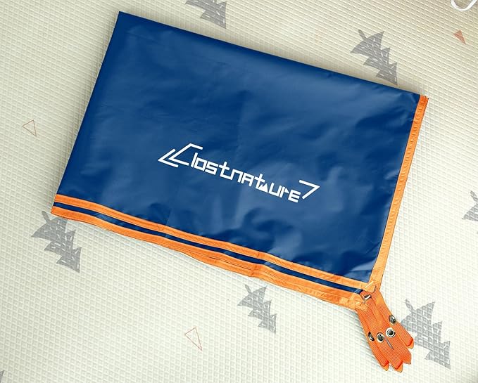 Clostnature Tent Footprint - Waterproof Camping Tarp, Heavy Duty Tent Floor Saver, Ultralight Ground Sheet Mat for Hiking, Backpacking, Hammock, Beach - Storage Bag Included