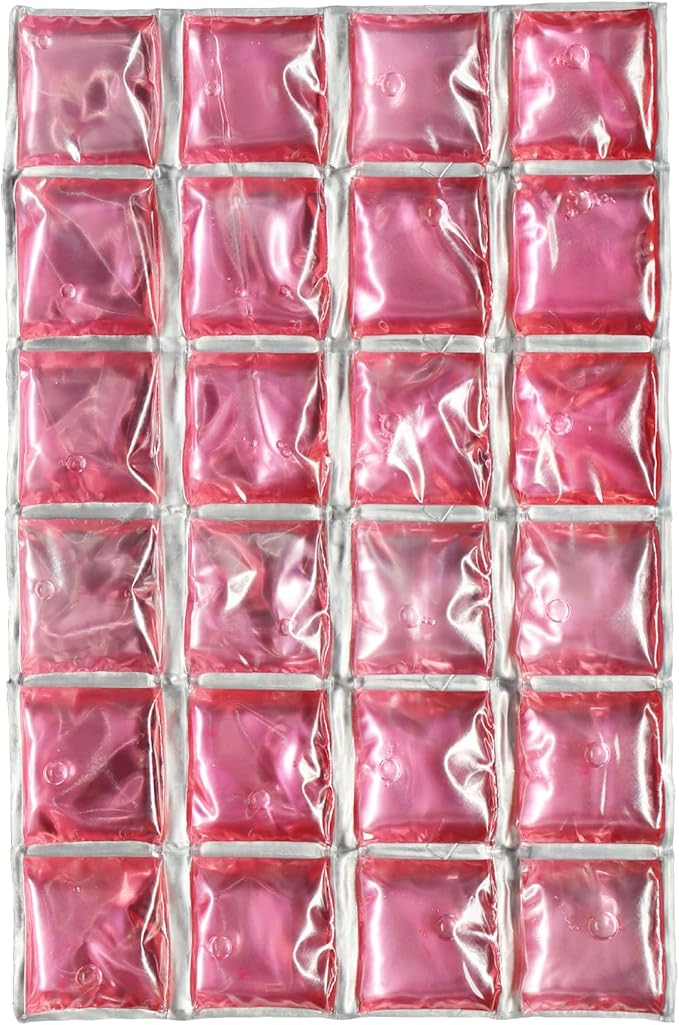 ICY-COOLS Reusable Ice Packs for Coolers - Flexible Ice Sheets, Flat and Long-Lasting for Camping or Lunch Boxes, 10x16 & 8x12, 1 or 3 Pack