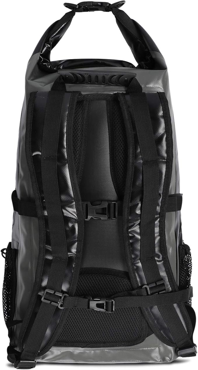 FE Active Dry Bag Waterproof Backpack - 30L Eco Friendly Bag for Men & Women for Fishing, Travel, Hiking, Beach & Survival Gear. Storage for Camera & Camping Accessories | Designed in California, USA