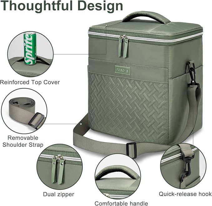 Backpack Coolers Insulated Leak Proof for Women Men, 35 Cans Large Capacity Waterproof Cooler Backpack, Soft Portable Cooler Bag for Beach Travel Camping Picnic Work