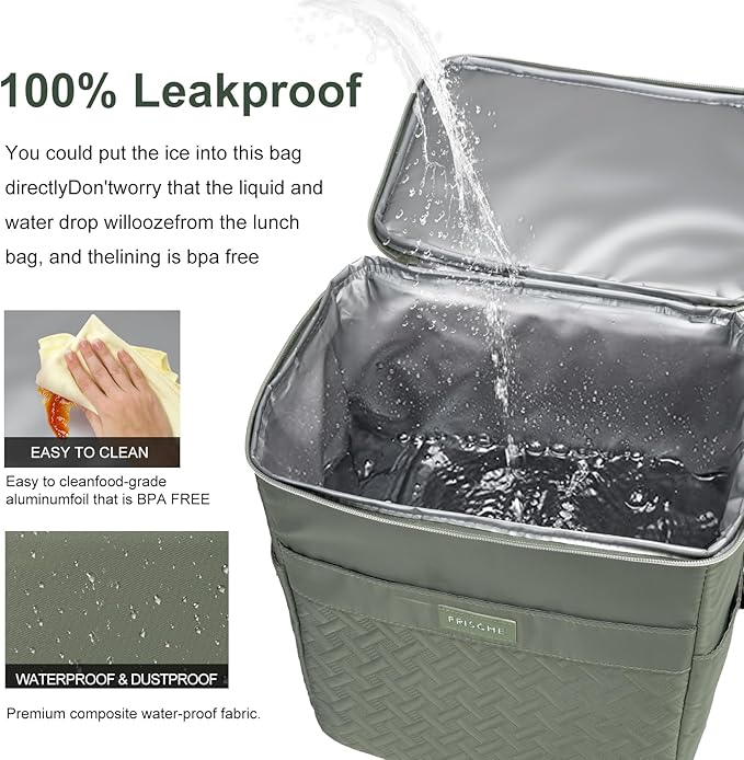 Backpack Coolers Insulated Leak Proof for Women Men, 35 Cans Large Capacity Waterproof Cooler Backpack, Soft Portable Cooler Bag for Beach Travel Camping Picnic Work