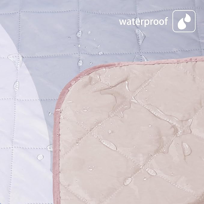 Exclusivo Mezcla Waterproof Picnic Blanket 60x80 Inches Large Multicolor Floral Polyester Sandproof Modern Camping Blanket