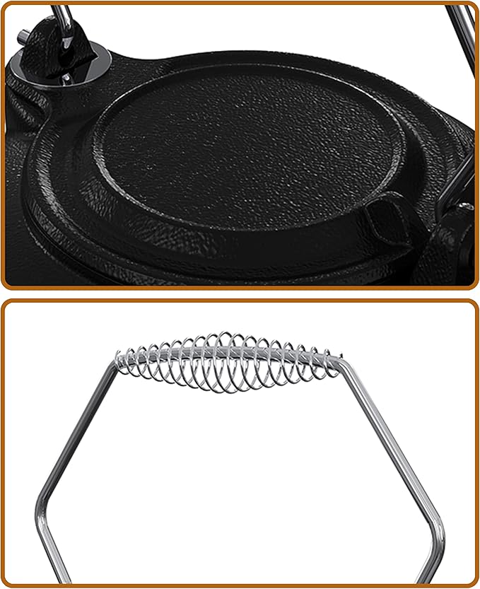 Fire Beauty Humidifying Iron Kettle，Stove Humidifier，Wood Stove Kettle，Cast Iron，Chrome handle