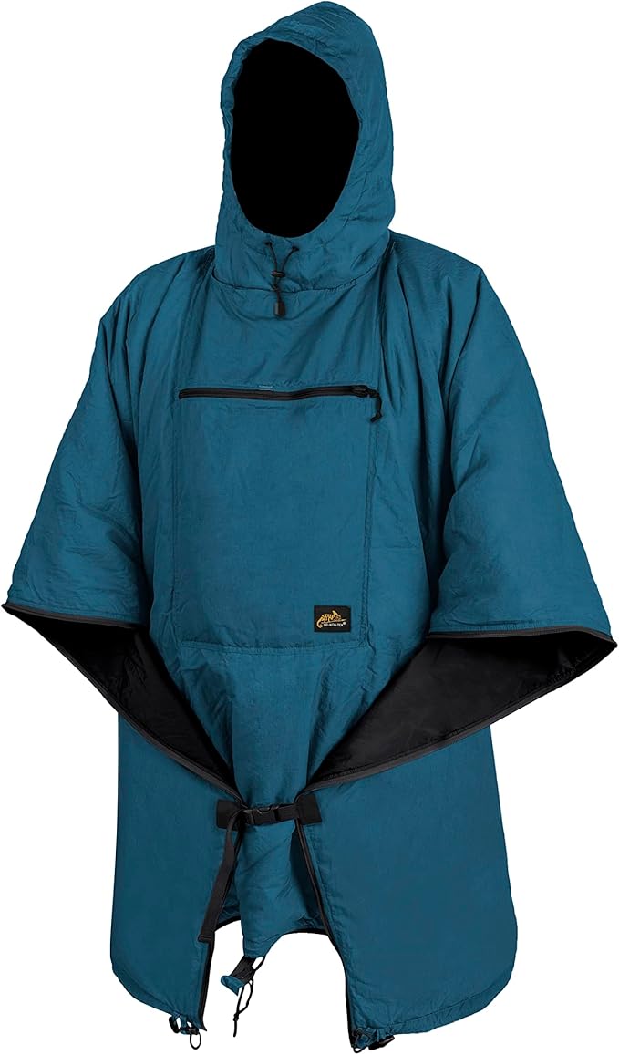 Helikon-Tex Swagman Roll Military Poncho - Multi-purpose Poncho & Emergency Poncho - Survival Gear - Woobie Blanket & Jacket
