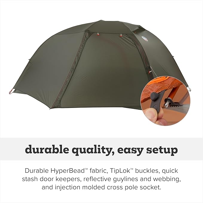Big Agnes Copper Spur UL - Backpacking Tent for Camping, 3 Season, Ultralight, Waterproof, Anodized Poles