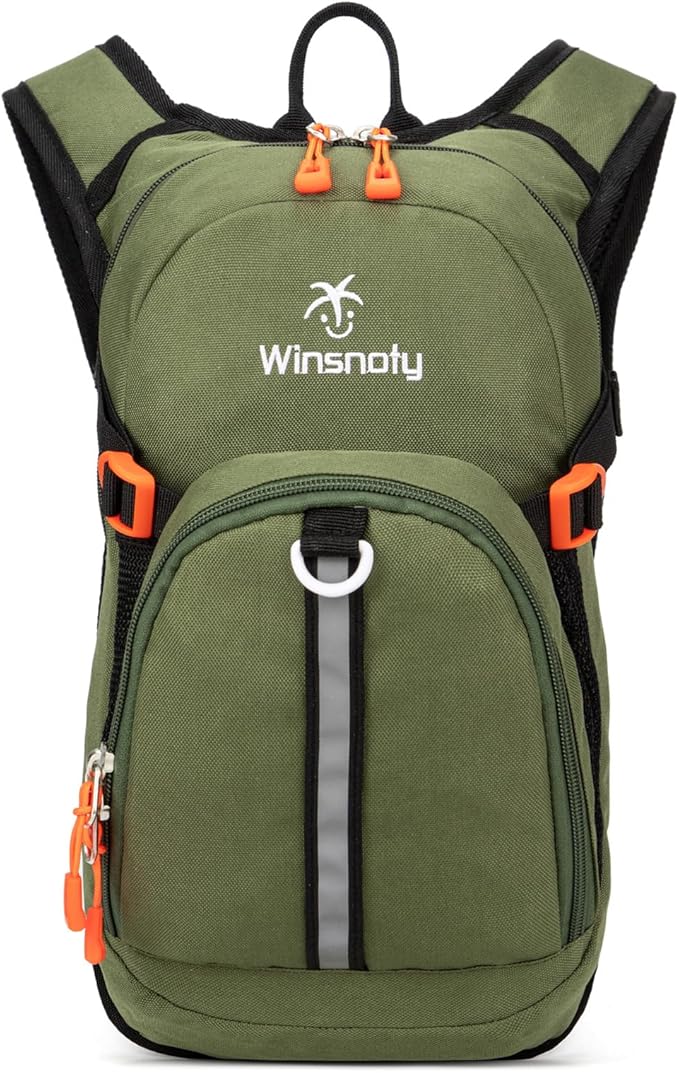 Kids Hydration Backpack, Water Hiking Backpack for Boys or Girls with 1.5L Reservoir Bladder