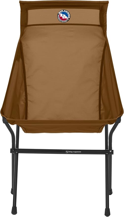 Big Agnes Big Six Camp Chair - Deluxe Comfort for Your Outdoor Adventures | Lightweight, Packable & Portable Camping Chair | Tall Back, Wide Seat | Easy Setup