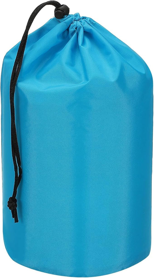 PATIKIL Stuff Sack, Waterproof Outdoor Storage Sack Portable Drawstring Dust Flap Bag Lightweight Sleeping Bag for Camping Hiking Backpacking