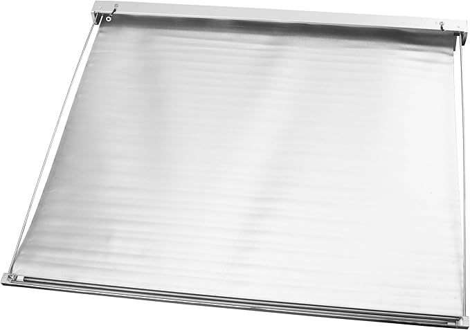 ShareGoo 11.4" x13.1" 1/6 RC Toy Simulation Camping Tent Roof Canopy Decoration Accessory Compatible with Axial SCX6 Trail Honcho RTR 1/6 RC Crawler(Silver)
