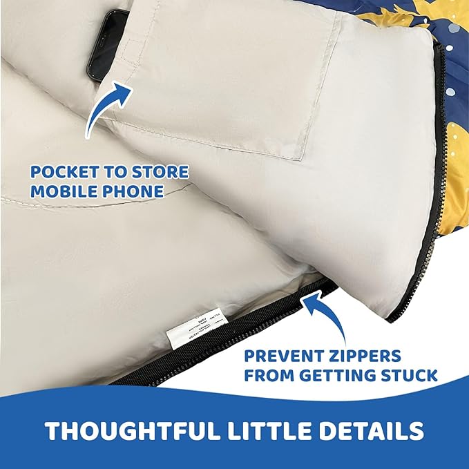 KINGROCK Sleeping Bags for Adults Backpacking Lightweight Waterproof- Cold Weather Sleeping Bag