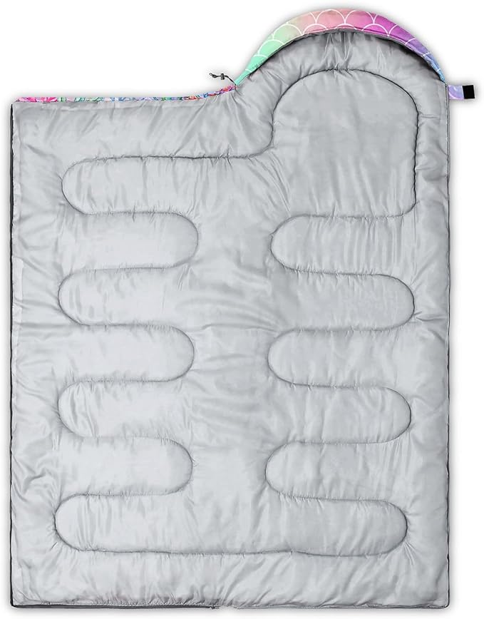 Kids Sleeping Bag for Boys Girls,3D Basketball Print-Lightweight Warm Portable Outdoor Indoor-Waterproof Cold Weather Resistant Sleeping Bag for Camping Hiking